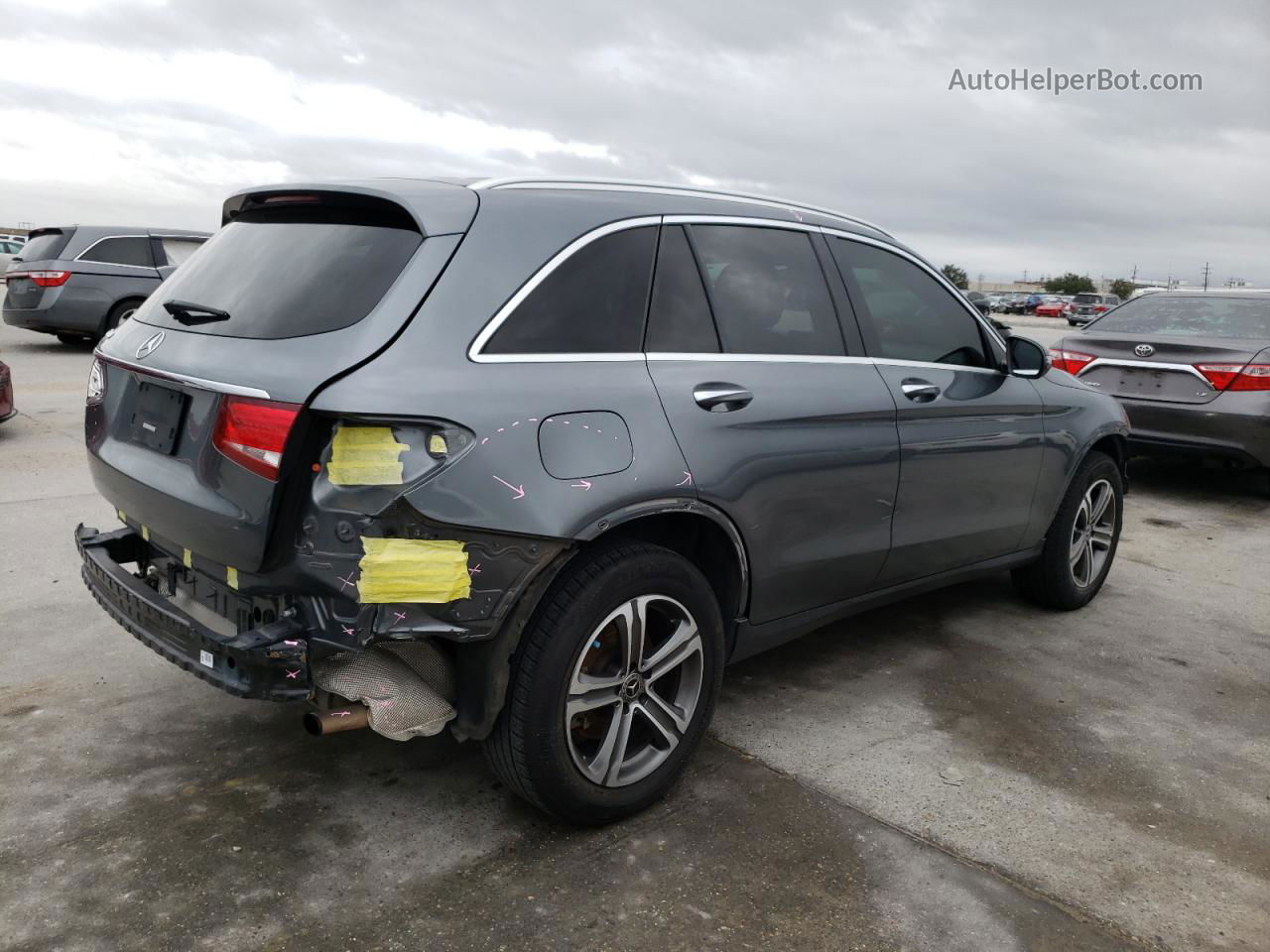 2019 Mercedes-benz Glc 300 Угольный vin: WDC0G4JB2KV185090