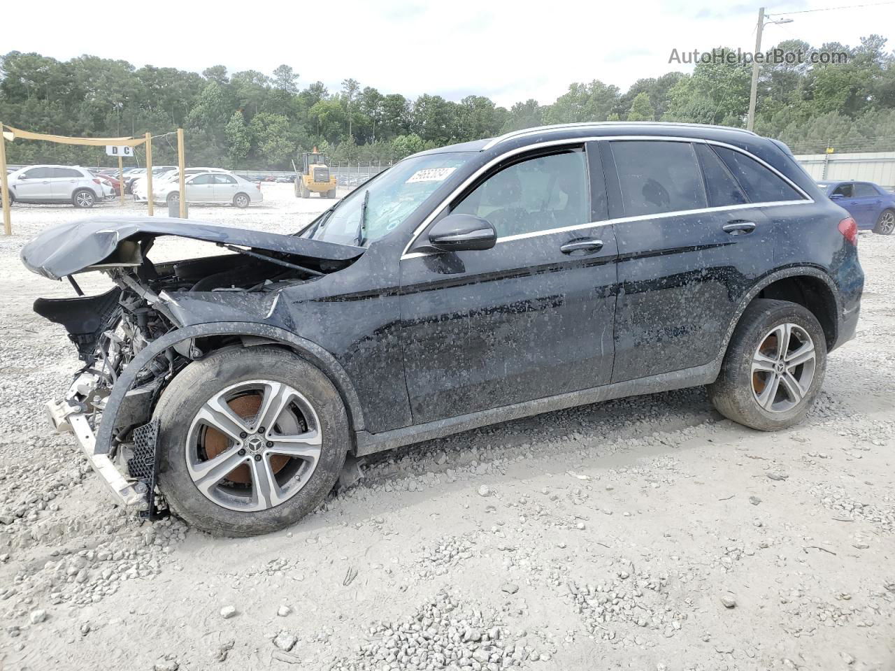 2019 Mercedes-benz Glc 300 Black vin: WDC0G4JB2KV187003