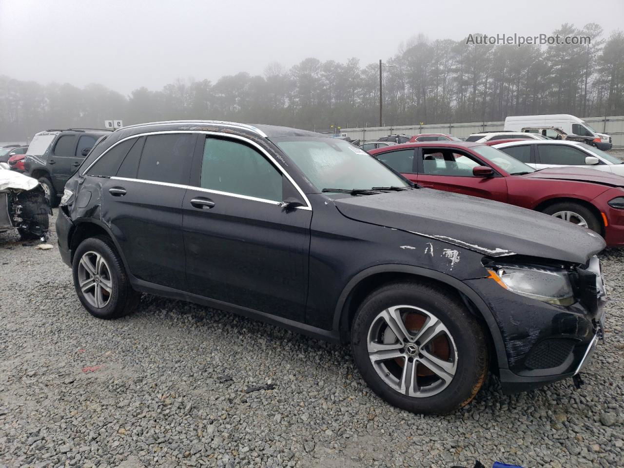 2019 Mercedes-benz Glc 300 Black vin: WDC0G4JB3K1005588