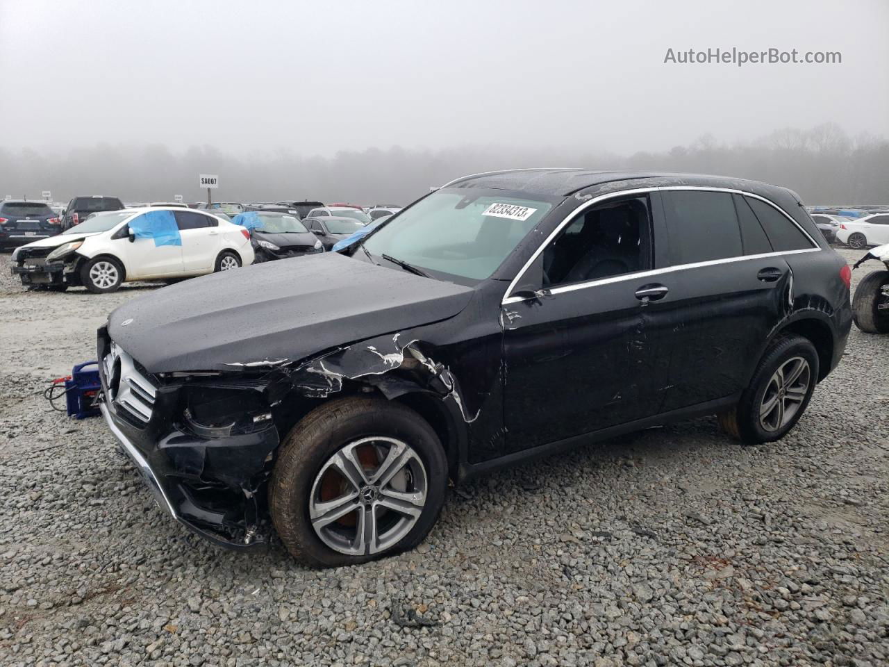 2019 Mercedes-benz Glc 300 Black vin: WDC0G4JB3K1005588