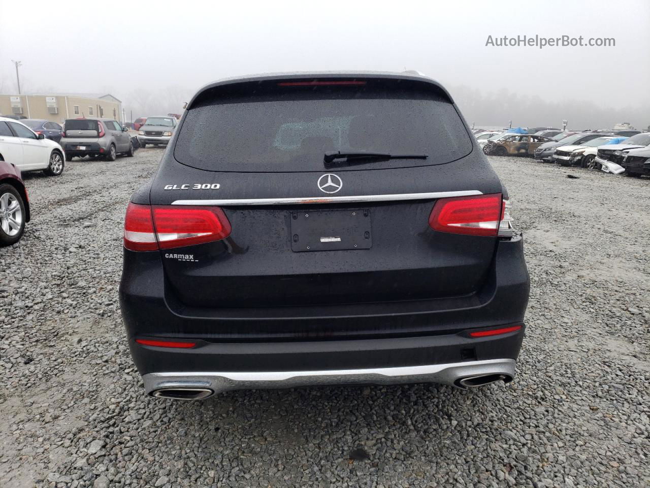 2019 Mercedes-benz Glc 300 Черный vin: WDC0G4JB3K1005588