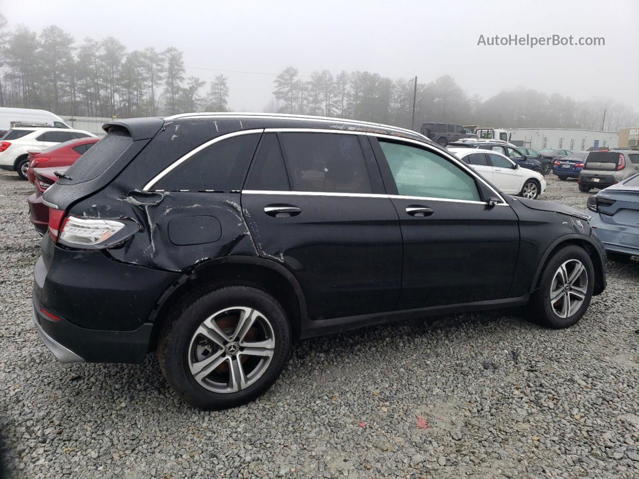 2019 Mercedes-benz Glc 300 Черный vin: WDC0G4JB3K1005588