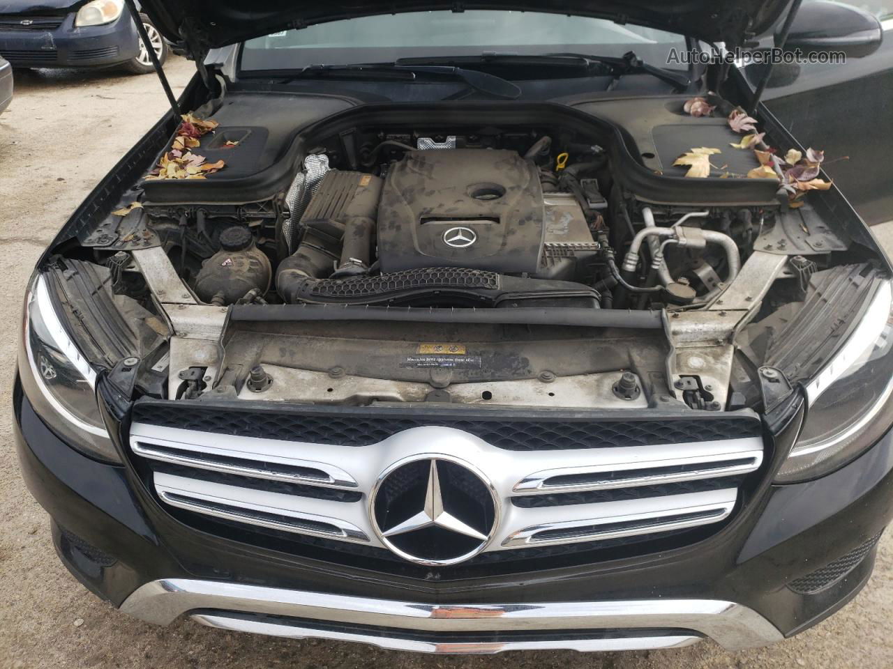 2019 Mercedes-benz Glc 300 Черный vin: WDC0G4JB3KF484582