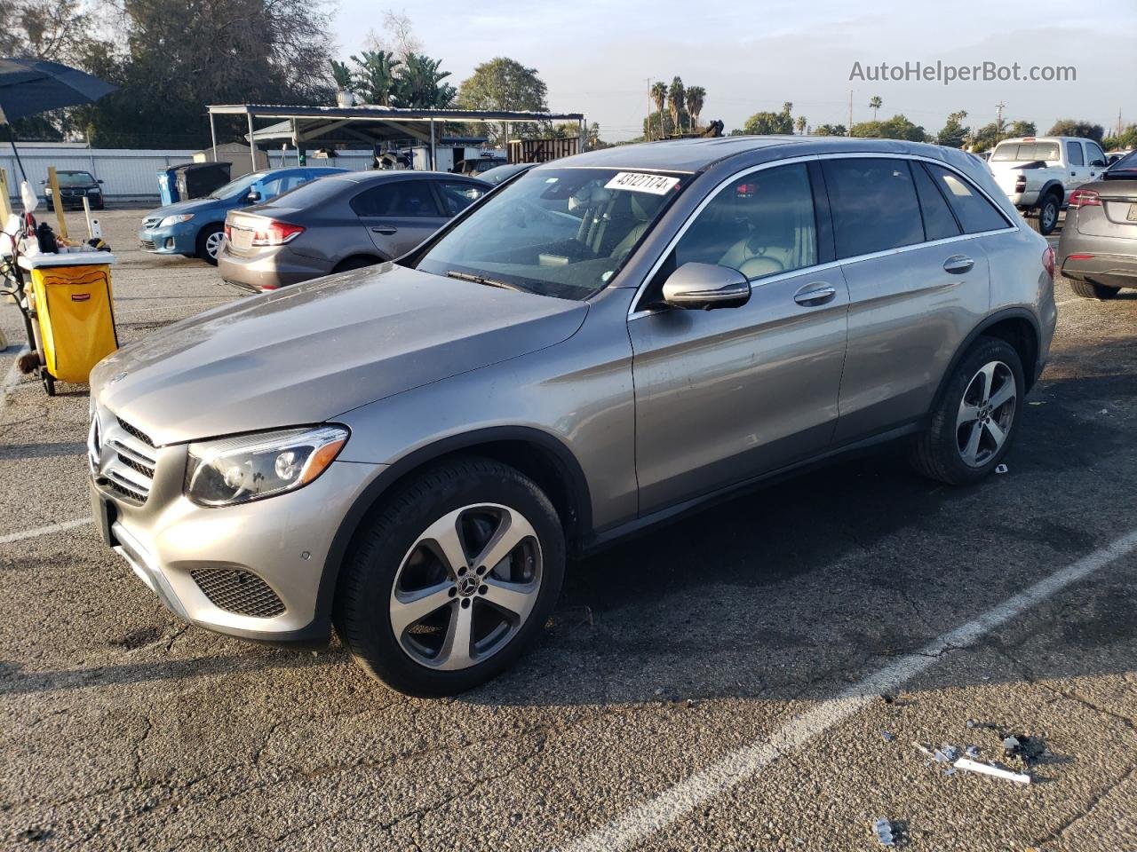 2019 Mercedes-benz Glc 300 Tan vin: WDC0G4JB3KF607944