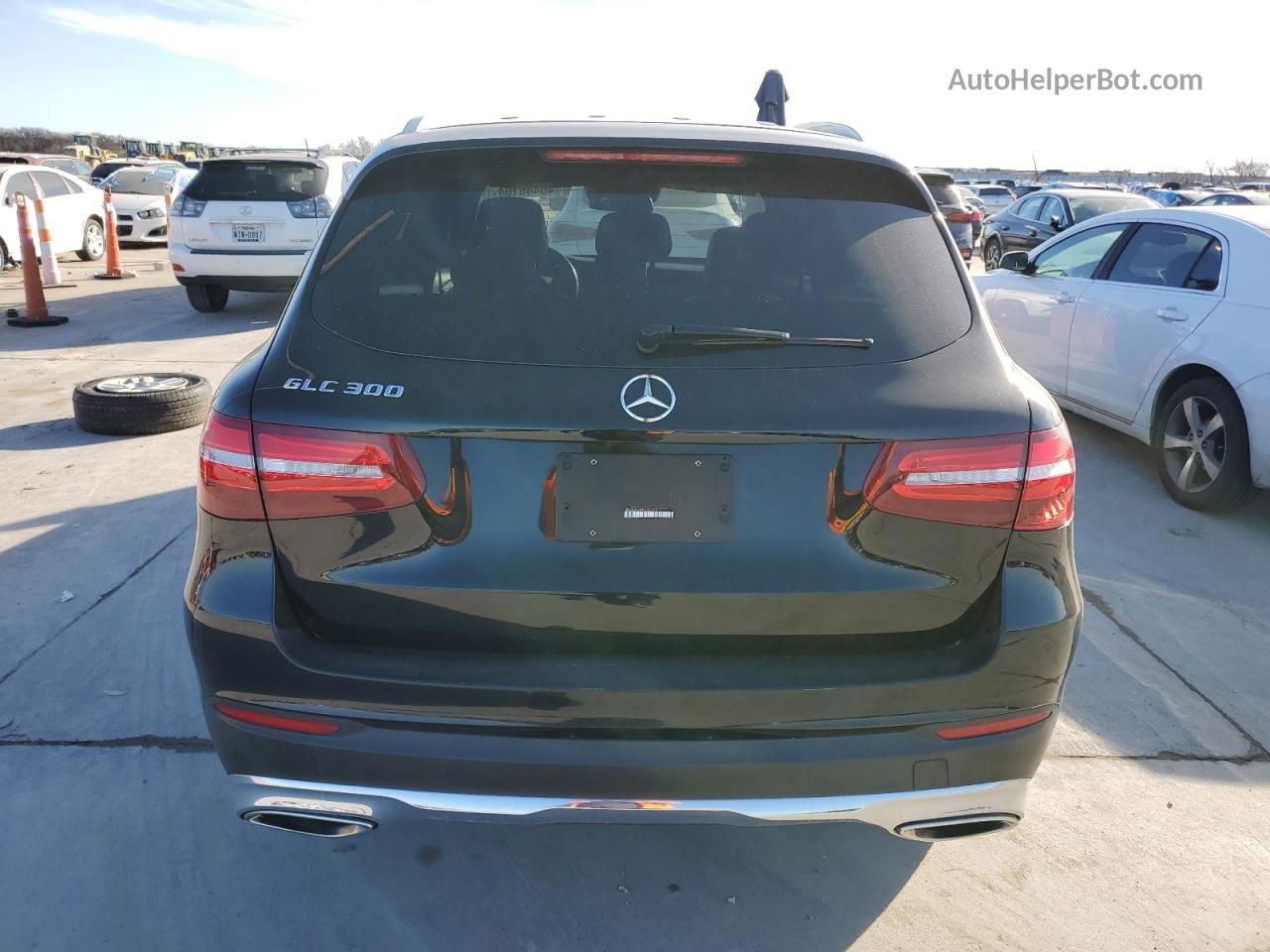 2019 Mercedes-benz Glc 300 Black vin: WDC0G4JB3KV151112