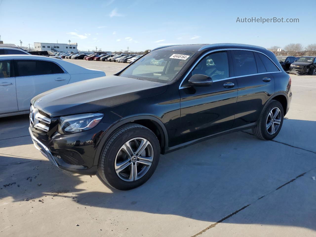 2019 Mercedes-benz Glc 300 Black vin: WDC0G4JB3KV151112