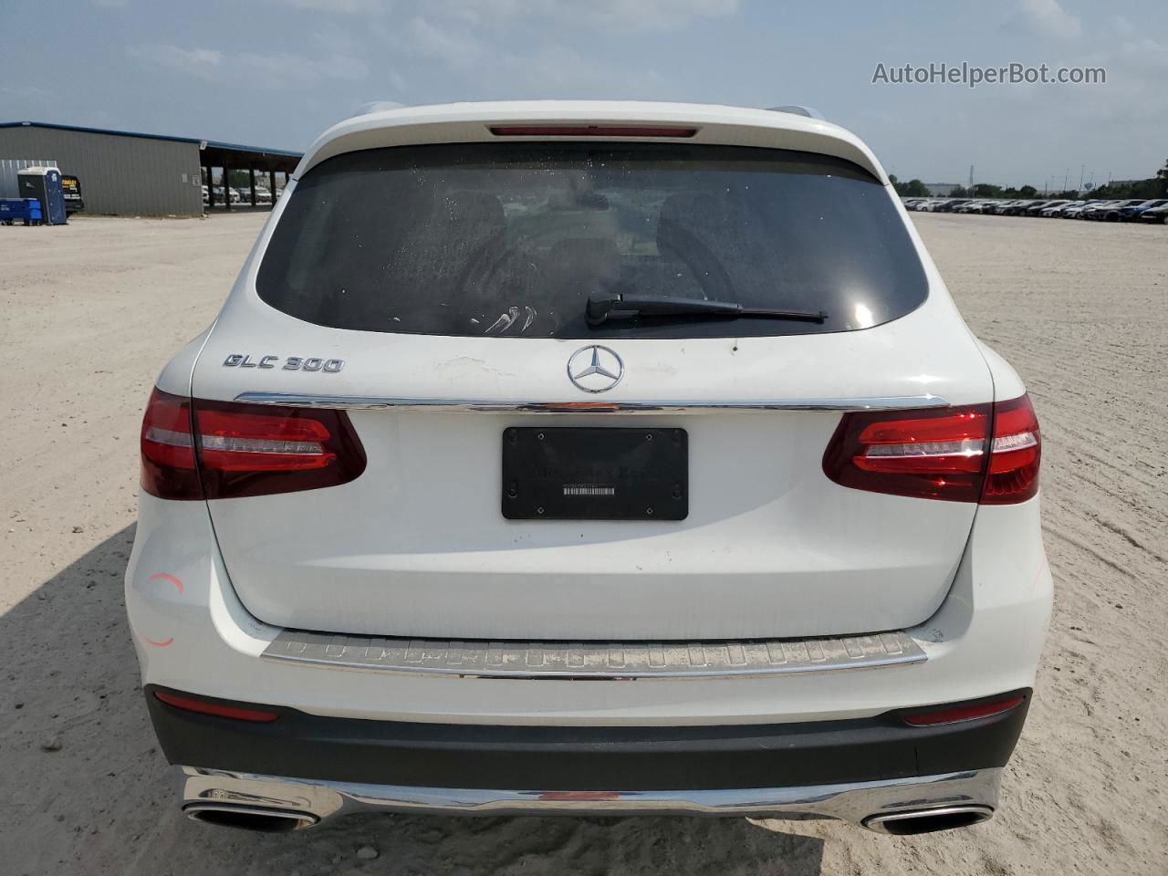 2019 Mercedes-benz Glc 300 White vin: WDC0G4JB3KV181842