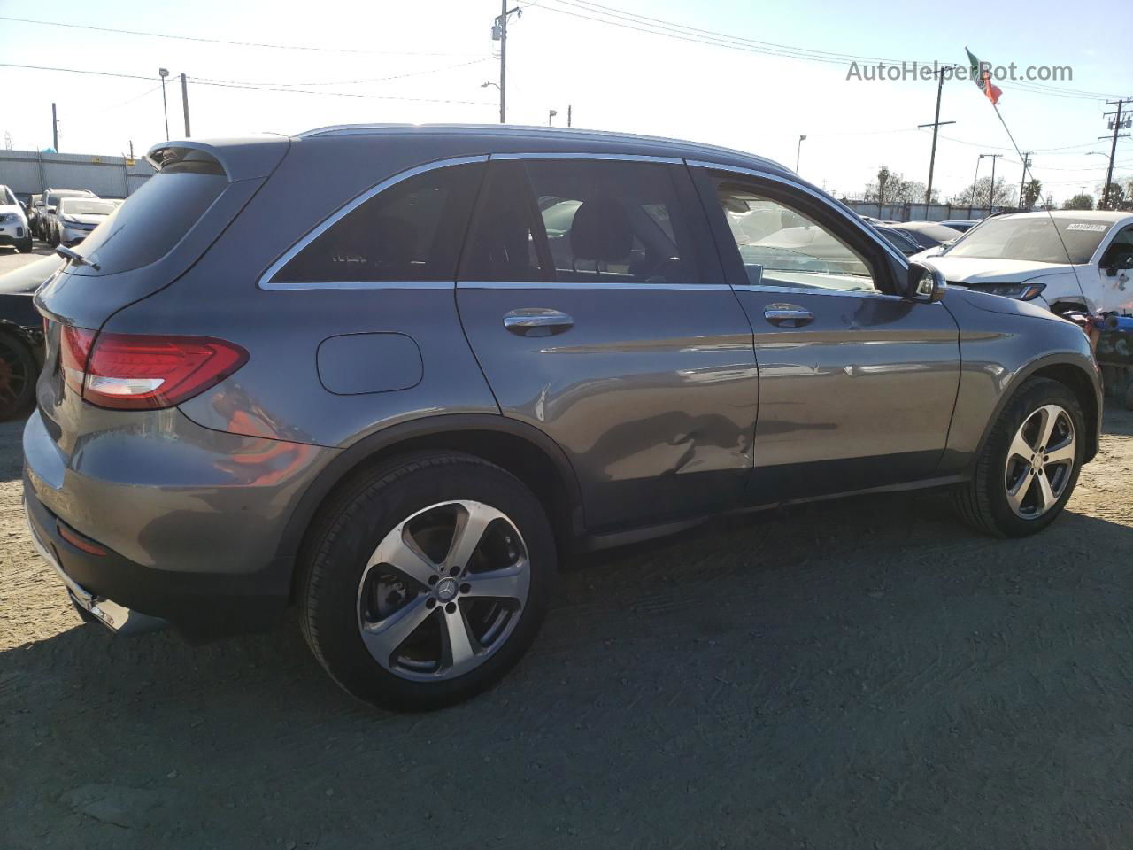 2016 Mercedes-benz Glc 300 Gray vin: WDC0G4JB4GF057497