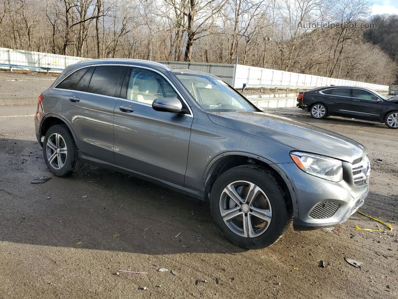 2016 Mercedes-benz Glc 300 Black vin: WDC0G4JB4GF110862