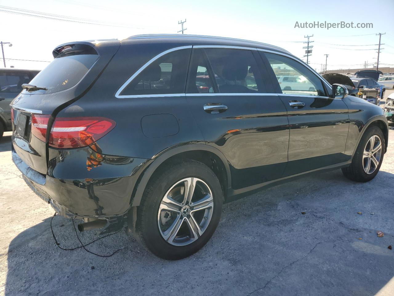 2019 Mercedes-benz Glc 300 Black vin: WDC0G4JB4K1002554