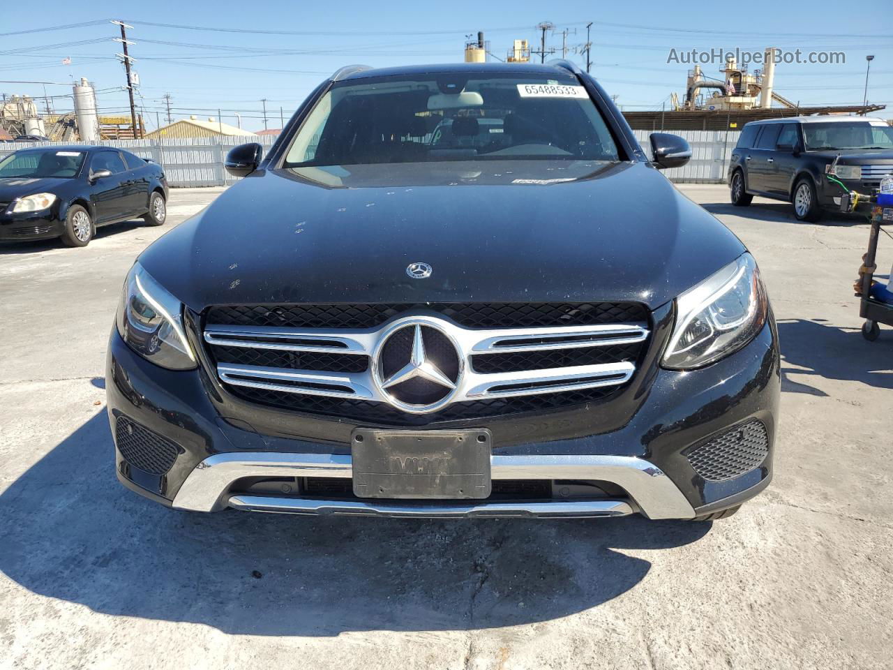 2019 Mercedes-benz Glc 300 Black vin: WDC0G4JB4K1002554