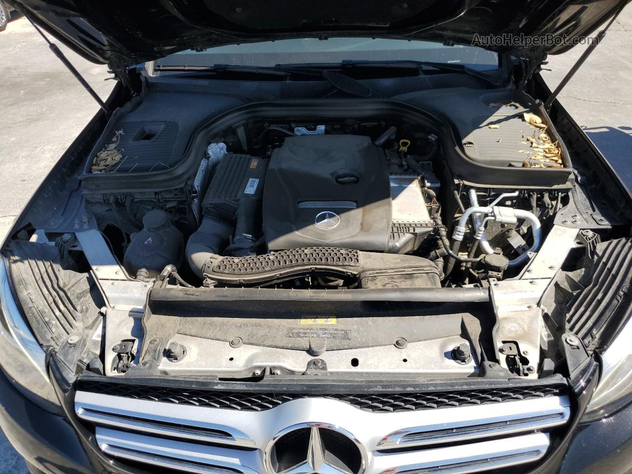 2019 Mercedes-benz Glc 300 Черный vin: WDC0G4JB4K1002554