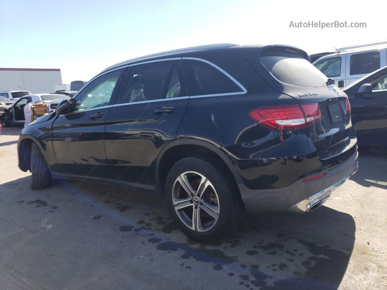 2019 Mercedes-benz Glc 300 Black vin: WDC0G4JB4KF608312