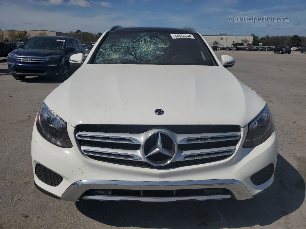 2019 Mercedes-benz Glc 300 White vin: WDC0G4JB4KV127918