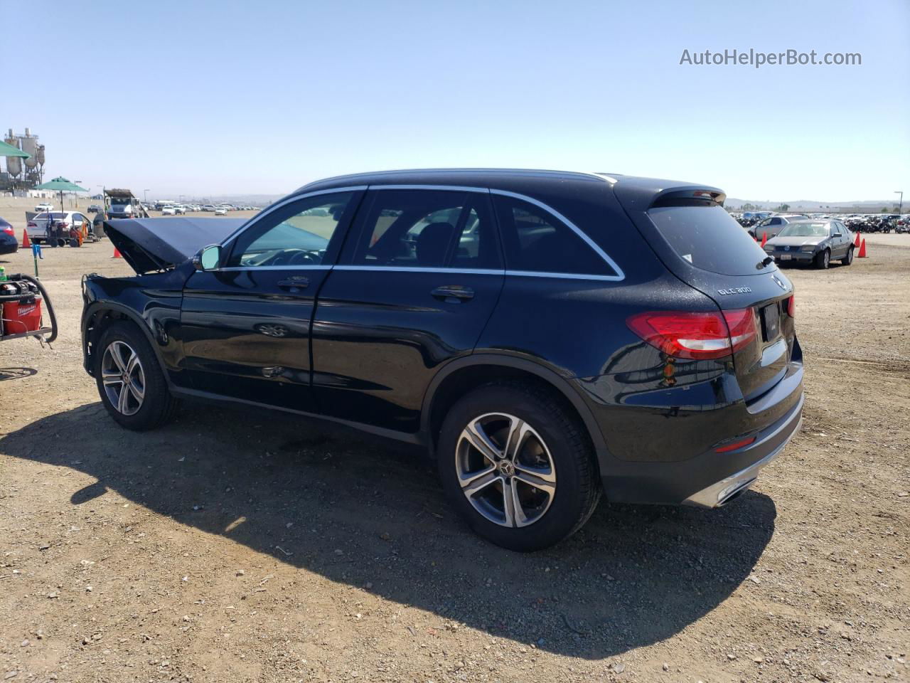 2019 Mercedes-benz Glc 300 Black vin: WDC0G4JB4KV172082