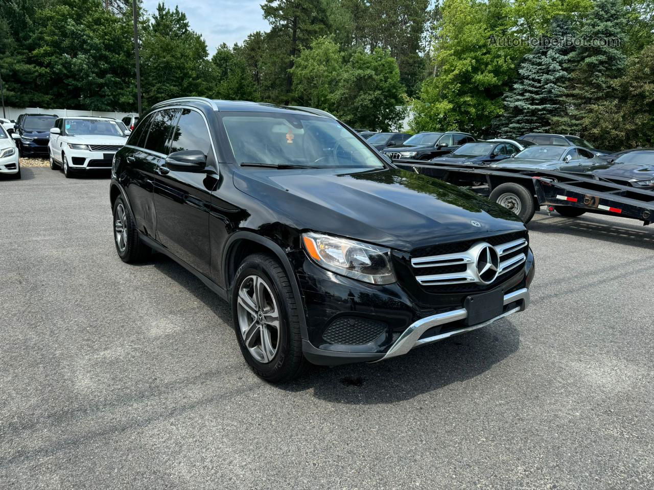 2019 Mercedes-benz Glc 300 Black vin: WDC0G4JB4KV172258