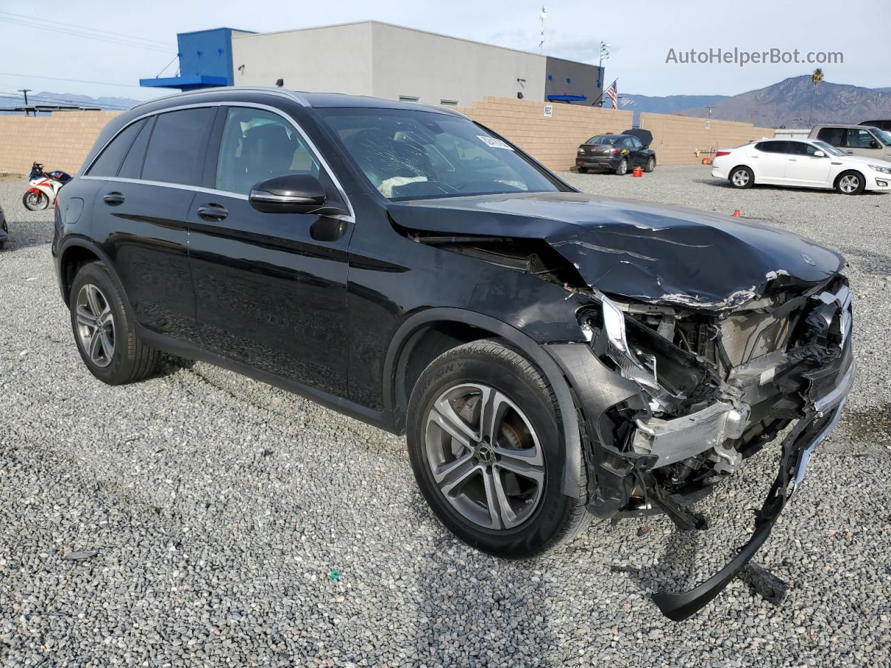 2019 Mercedes-benz Glc 300 Black vin: WDC0G4JB5KV184161