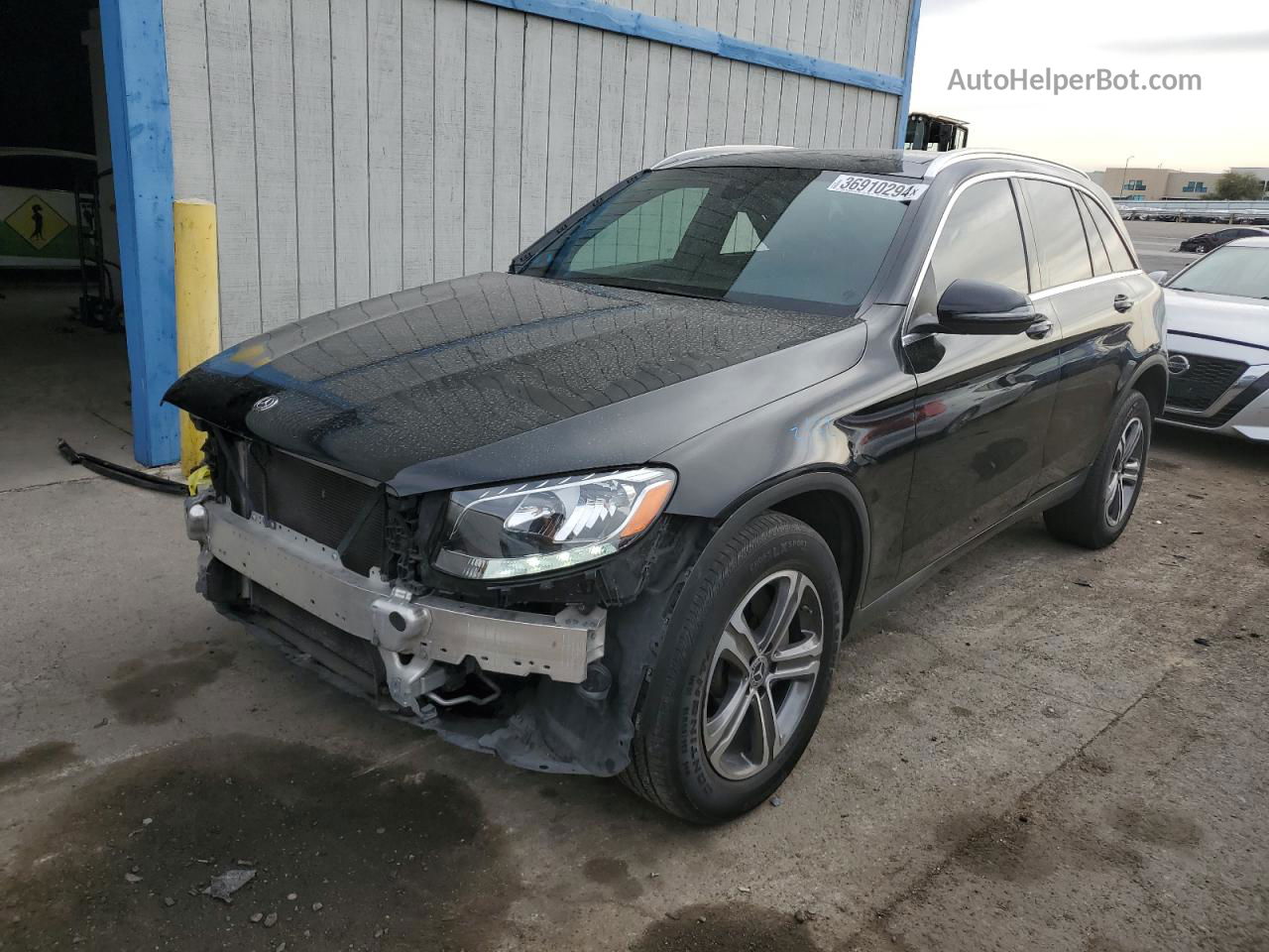 2019 Mercedes-benz Glc 300 Black vin: WDC0G4JB6KF488979