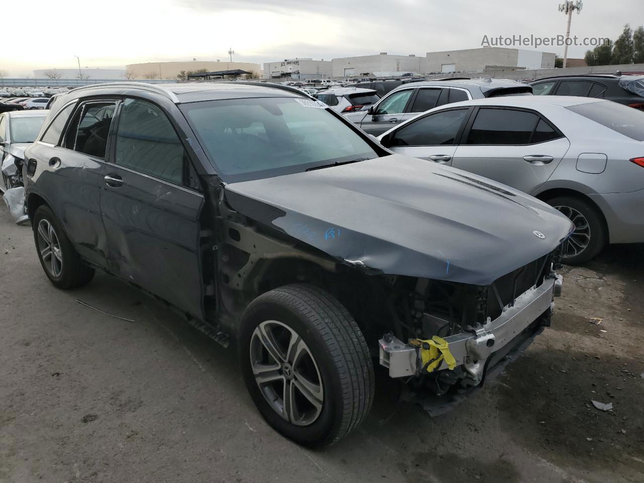 2019 Mercedes-benz Glc 300 Black vin: WDC0G4JB6KF488979