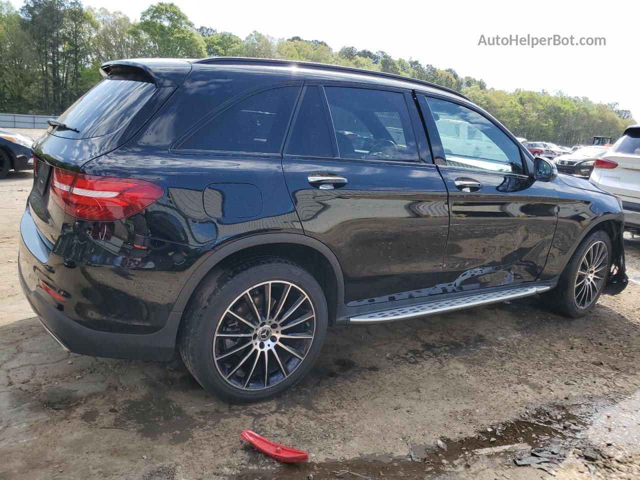 2019 Mercedes-benz Glc 300 Black vin: WDC0G4JB6KV126706