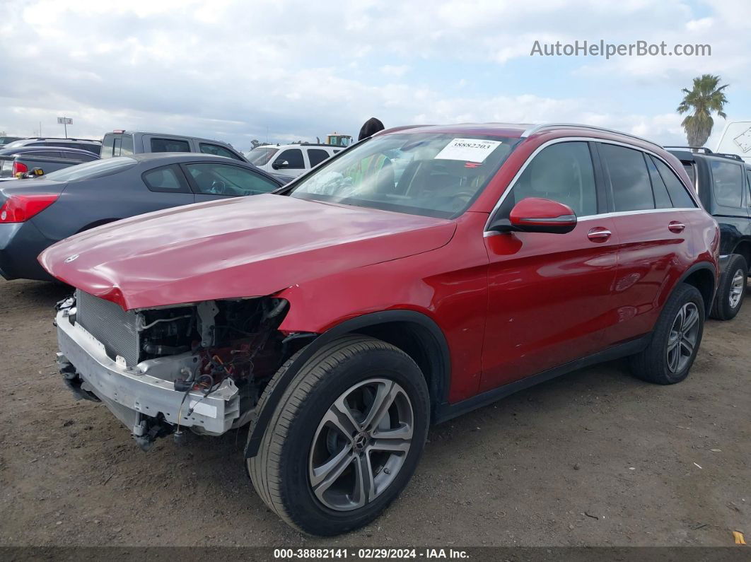 2019 Mercedes-benz Glc 300   Red vin: WDC0G4JB6KV128035