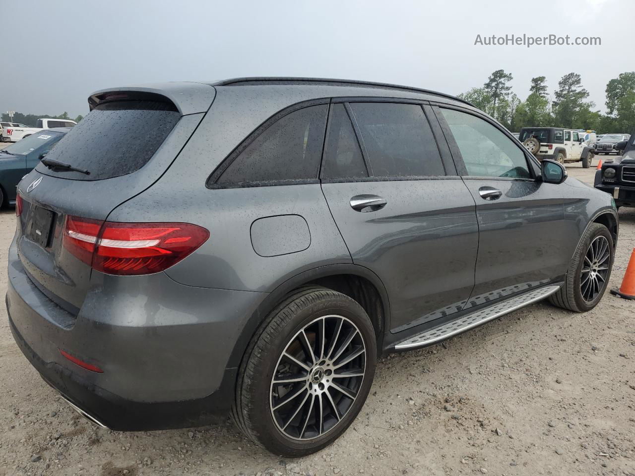 2019 Mercedes-benz Glc 300 Gray vin: WDC0G4JB6KV137527