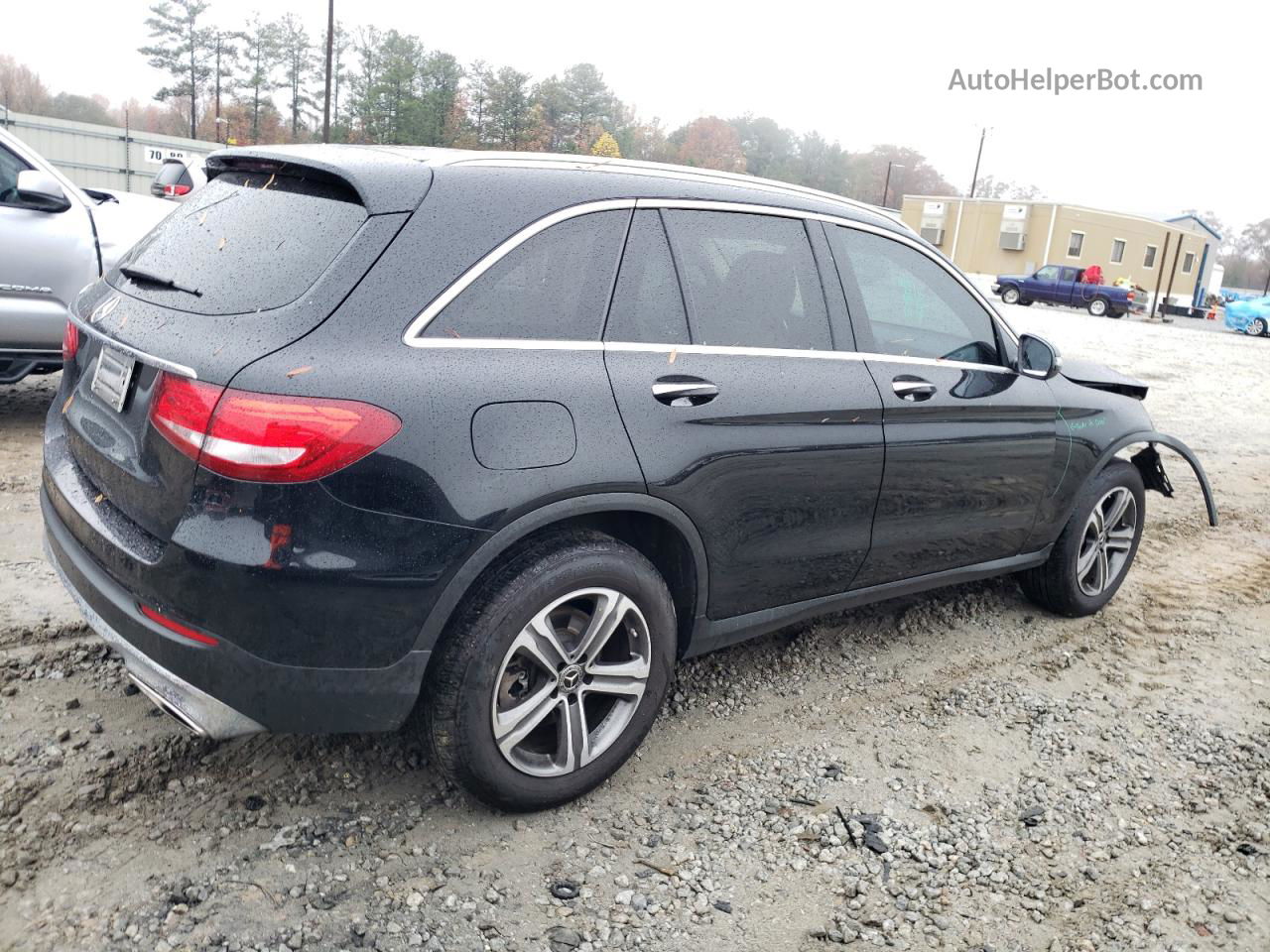 2019 Mercedes-benz Glc 300 Черный vin: WDC0G4JB6KV172472