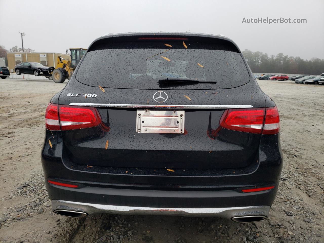 2019 Mercedes-benz Glc 300 Черный vin: WDC0G4JB6KV172472