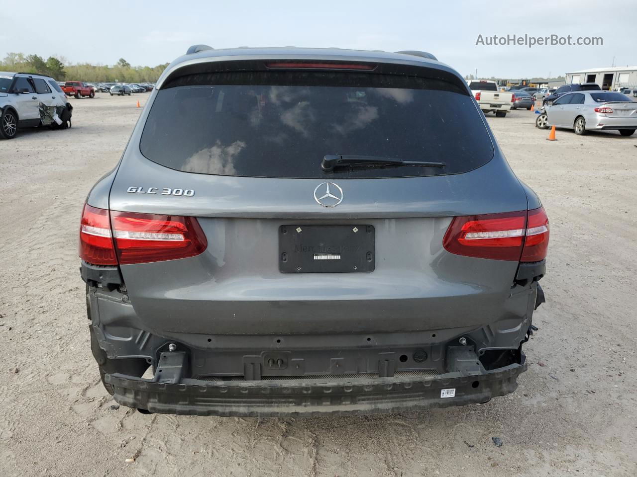 2019 Mercedes-benz Glc 300 Silver vin: WDC0G4JB6KV172696