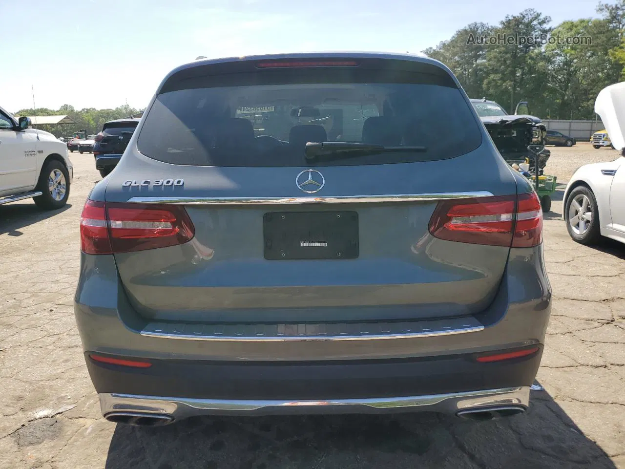 2019 Mercedes-benz Glc 300 Charcoal vin: WDC0G4JB7KF537459