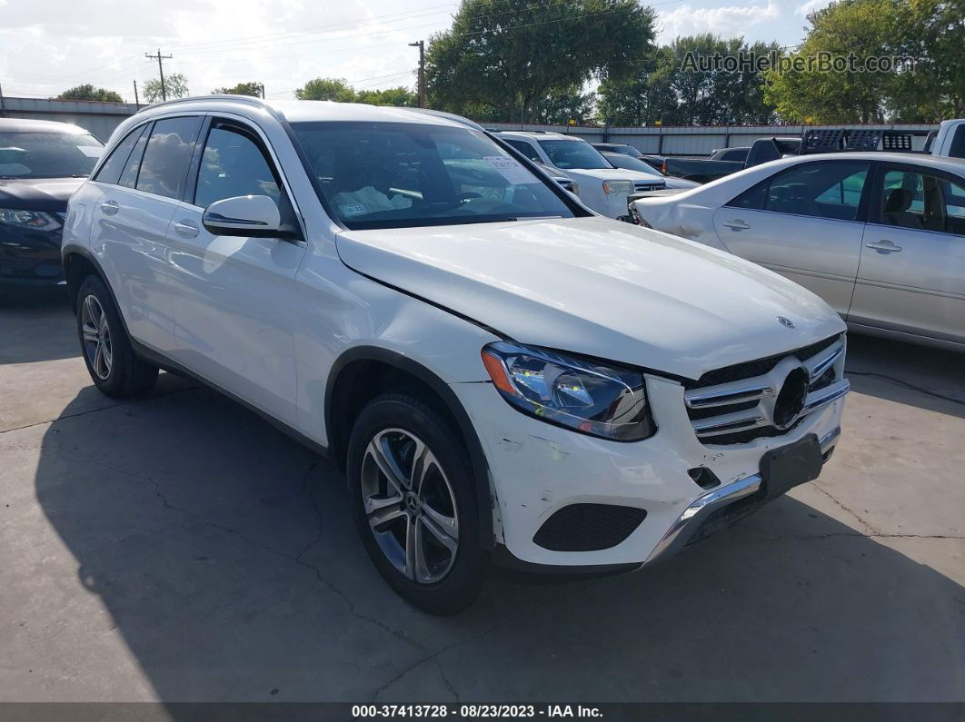 2019 Mercedes-benz Glc 300 White vin: WDC0G4JB7KV130327