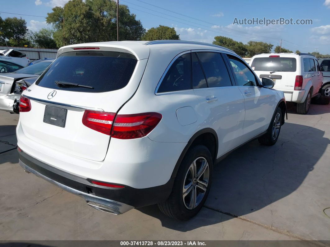 2019 Mercedes-benz Glc 300 White vin: WDC0G4JB7KV130327