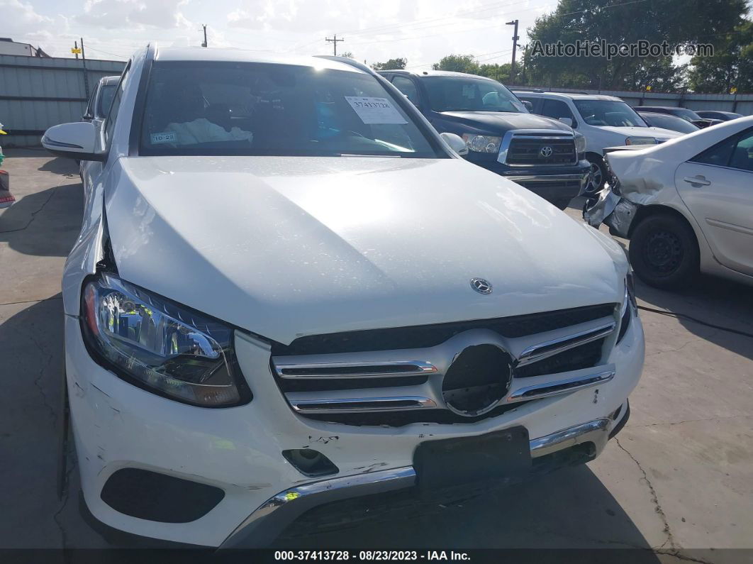 2019 Mercedes-benz Glc 300 White vin: WDC0G4JB7KV130327