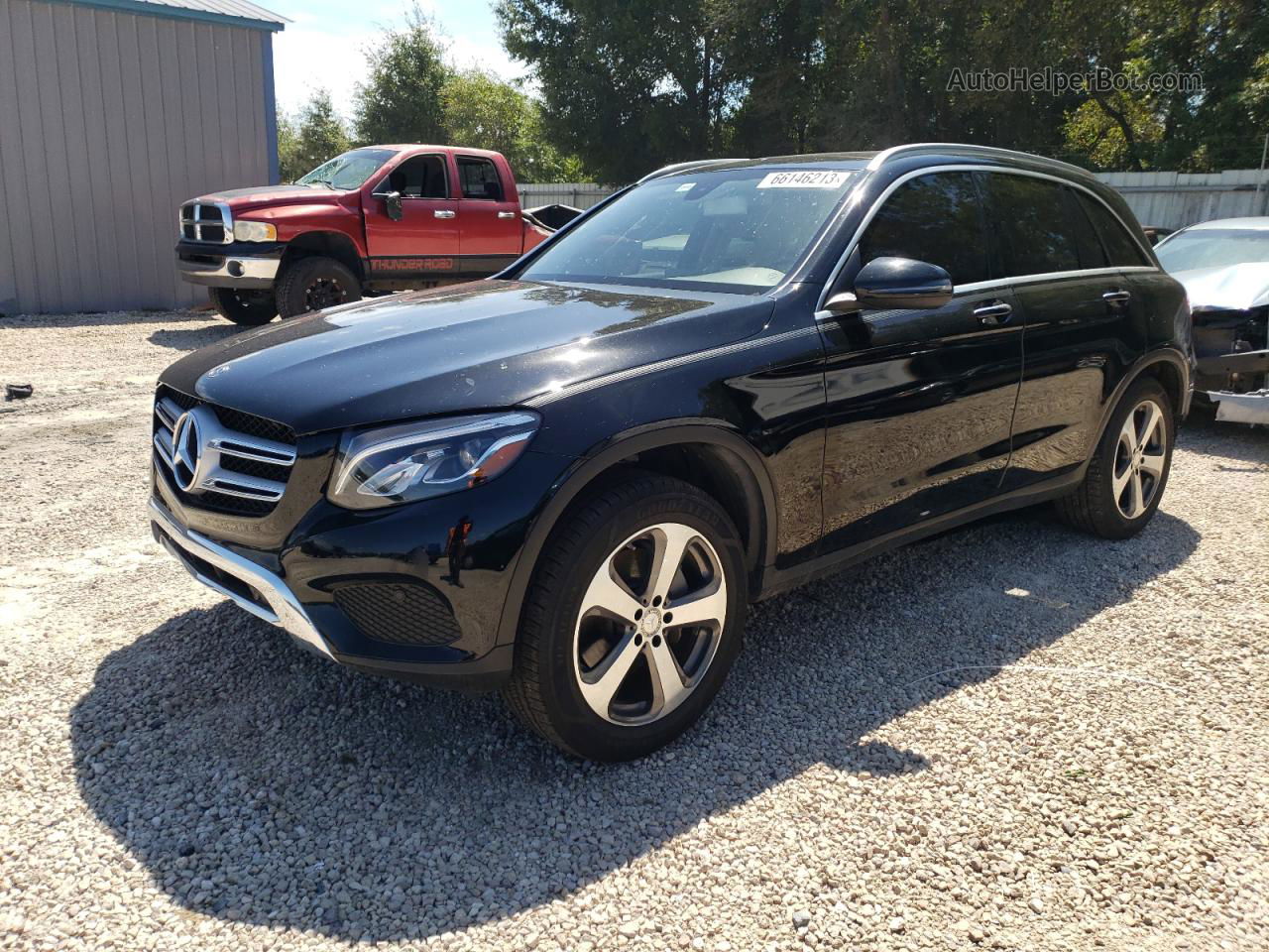 2019 Mercedes-benz Glc 300 Black vin: WDC0G4JB7KV137729