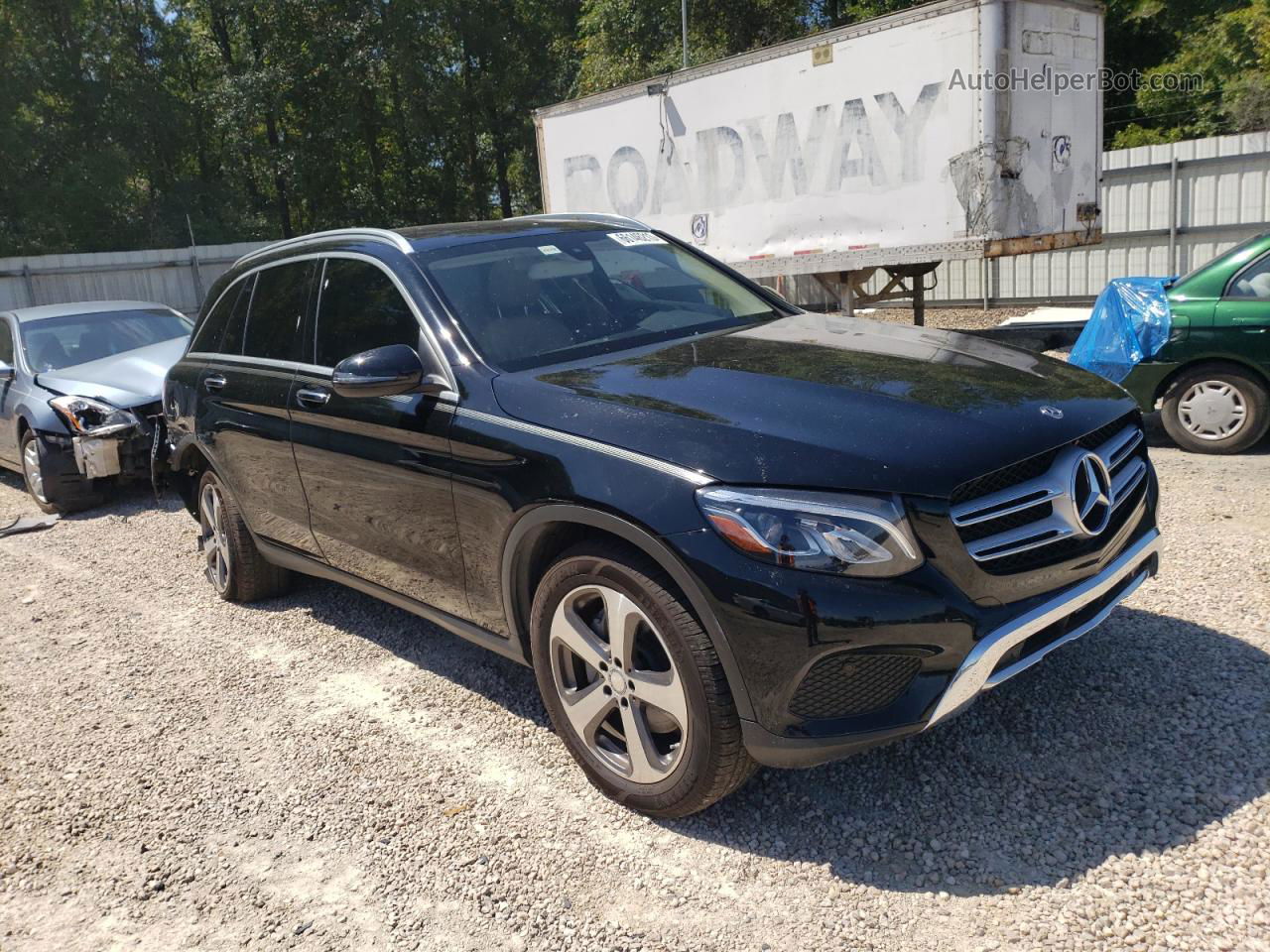 2019 Mercedes-benz Glc 300 Black vin: WDC0G4JB7KV137729