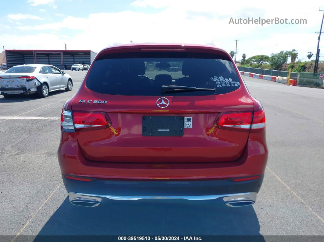 2019 Mercedes-benz Glc 300   Orange vin: WDC0G4JB7KV140274