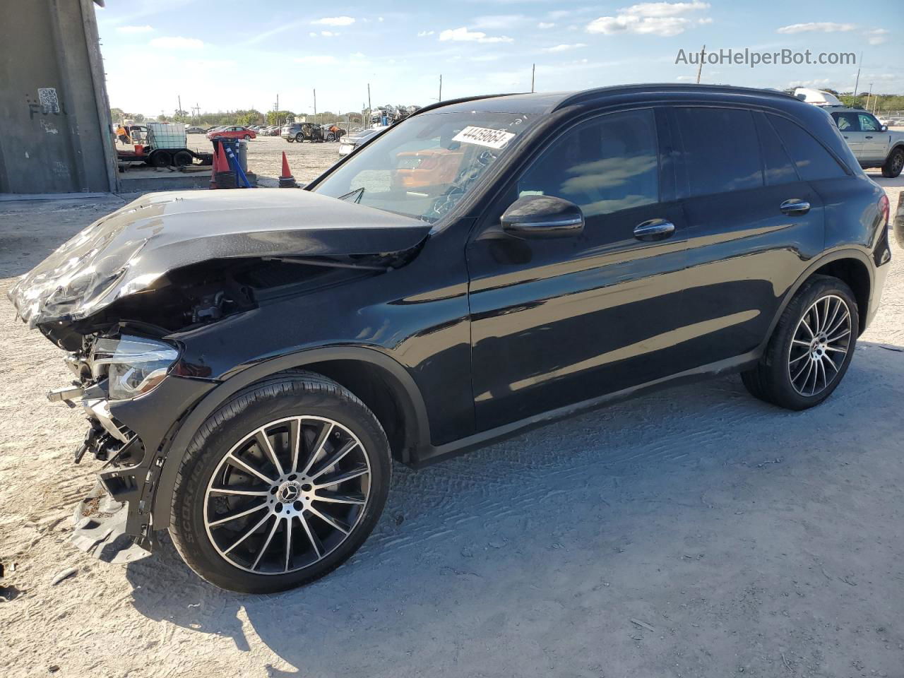 2019 Mercedes-benz Glc 300 Black vin: WDC0G4JB7KV172190