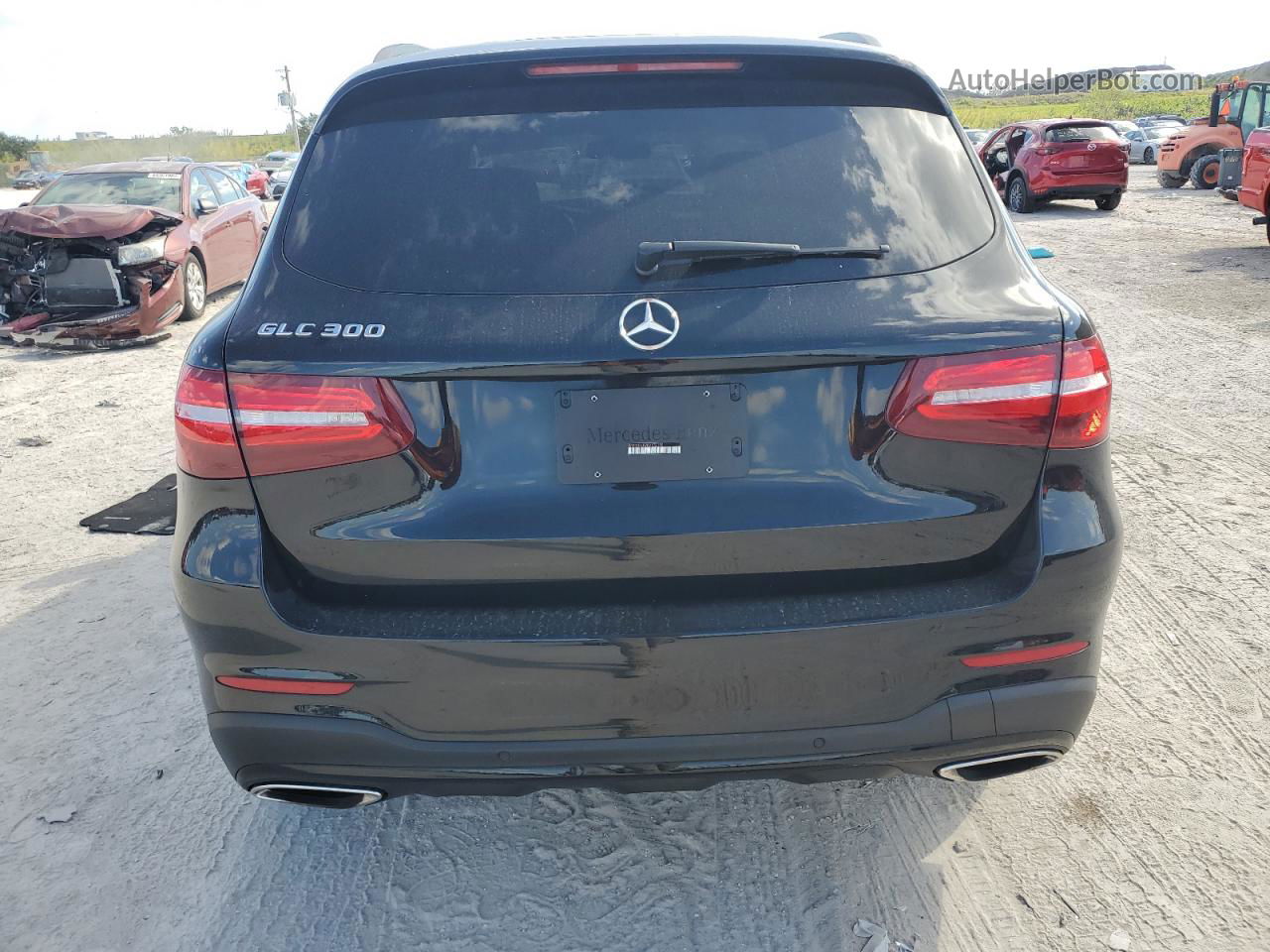 2019 Mercedes-benz Glc 300 Black vin: WDC0G4JB7KV172190