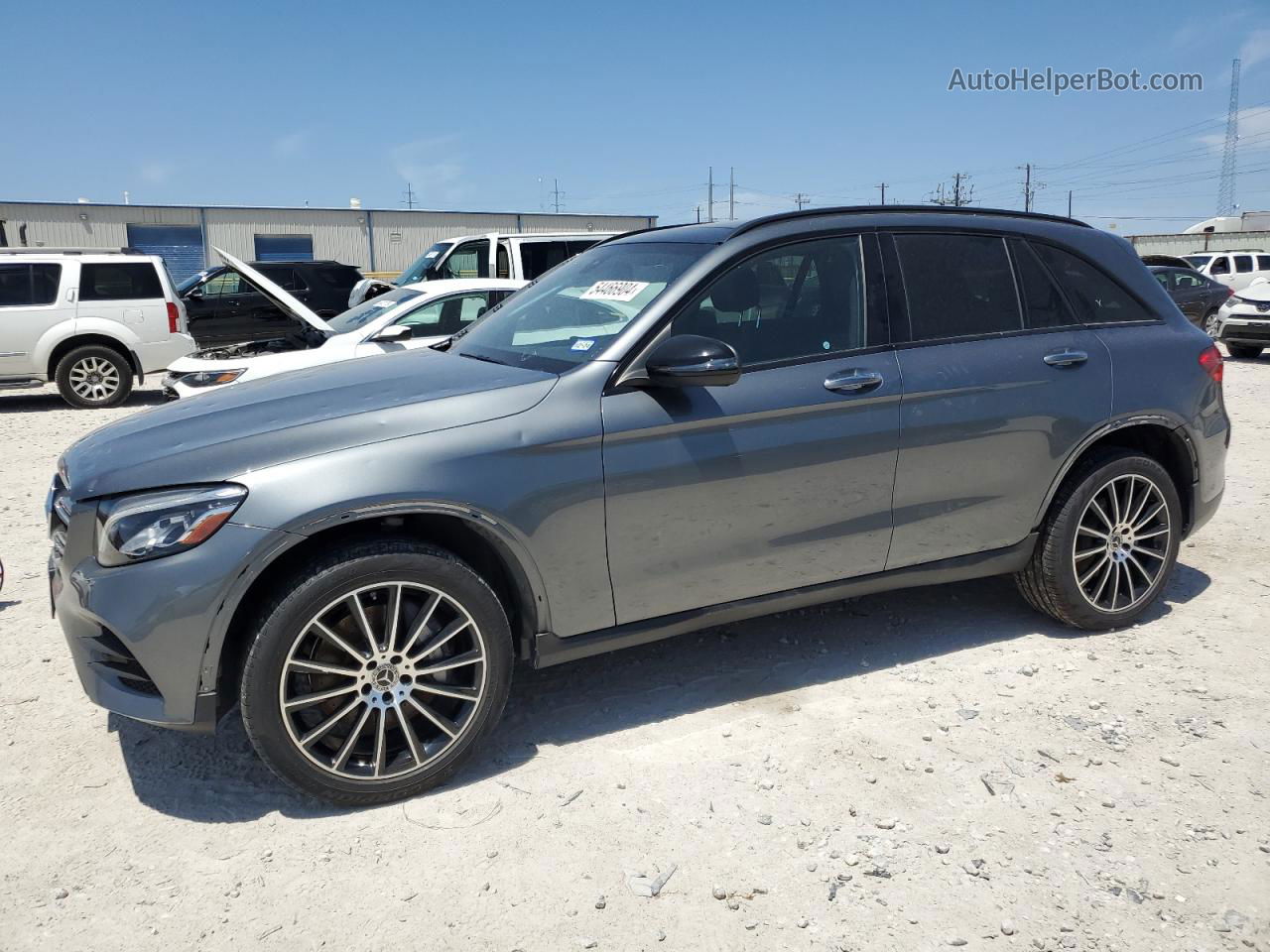 2019 Mercedes-benz Glc 300 Серый vin: WDC0G4JB7KV178135