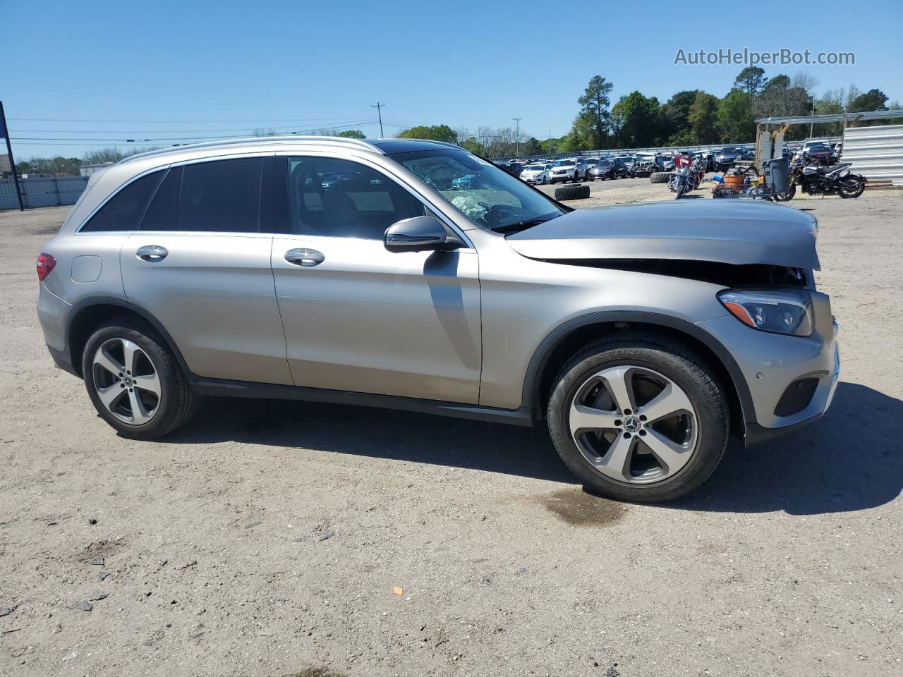 2019 Mercedes-benz Glc 300 Beige vin: WDC0G4JB8KF602884