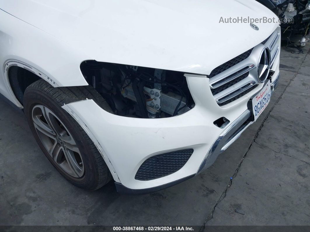 2019 Mercedes-benz Glc 300   White vin: WDC0G4JB8KV151462