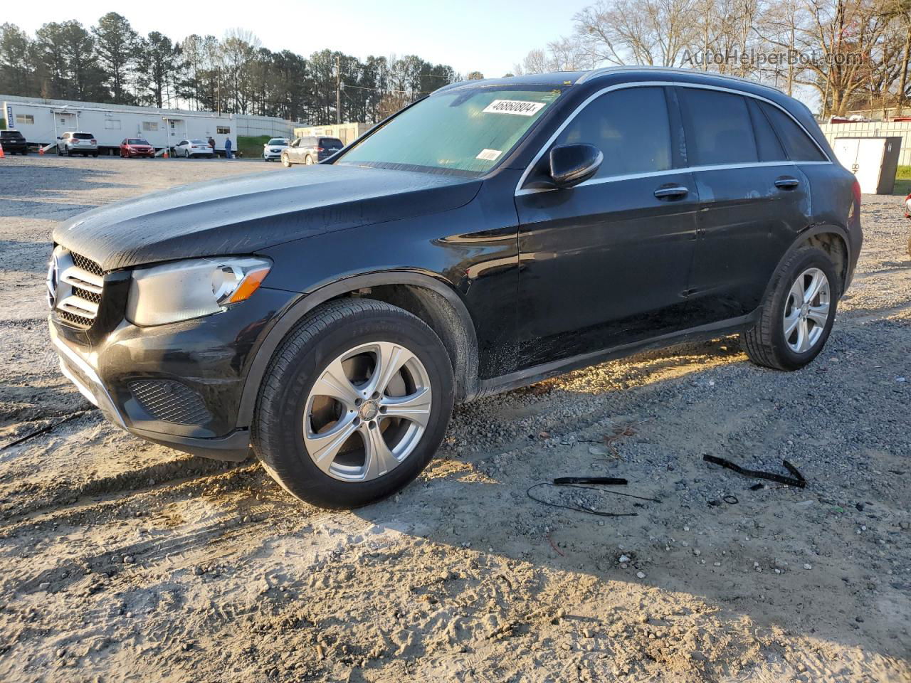 2016 Mercedes-benz Glc 300 Black vin: WDC0G4JB9GF016721