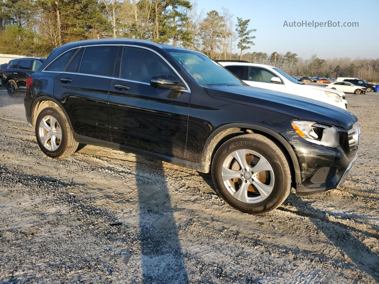 2016 Mercedes-benz Glc 300 Black vin: WDC0G4JB9GF016721