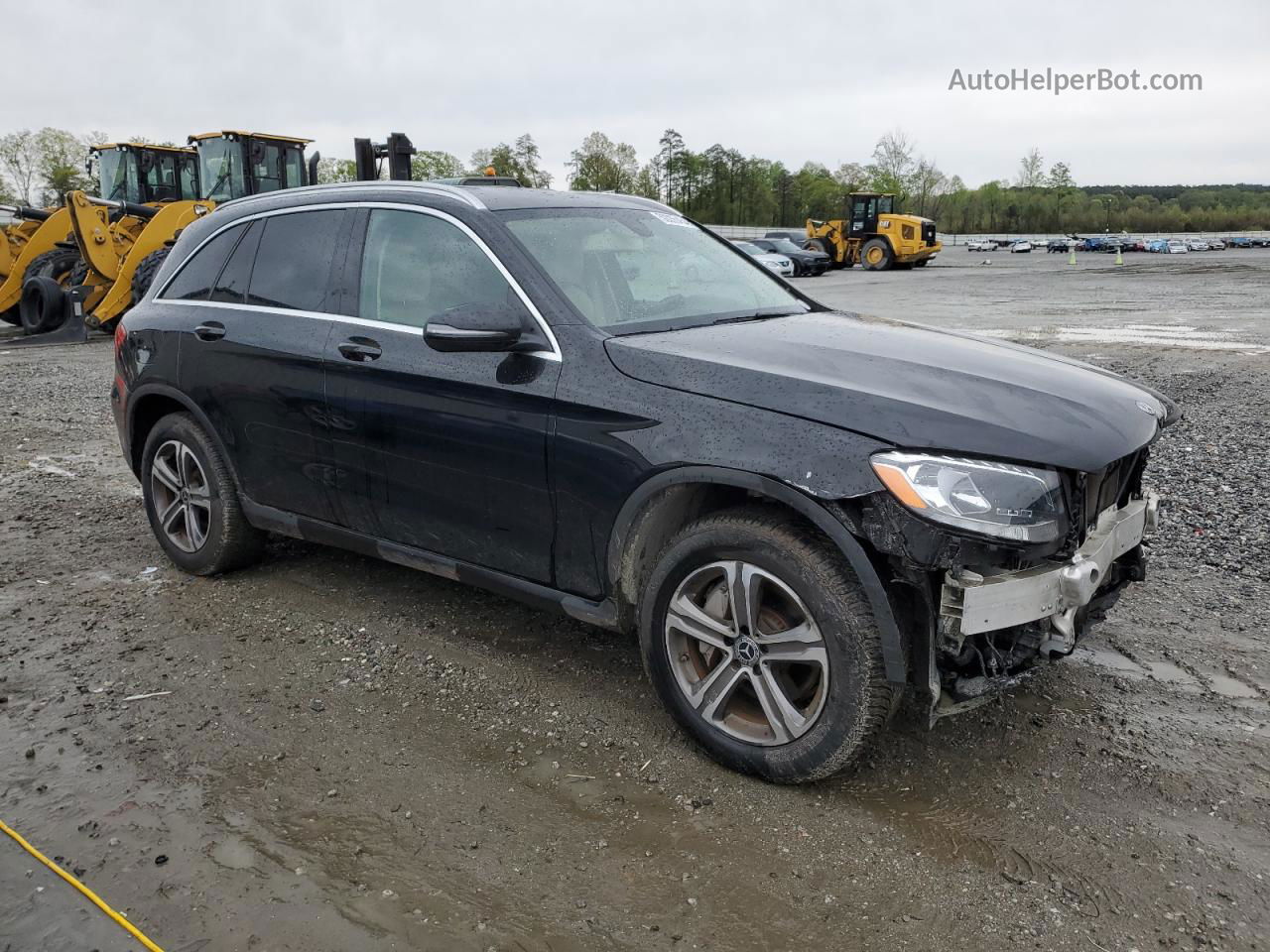 2019 Mercedes-benz Glc 300 Black vin: WDC0G4JB9KF566297