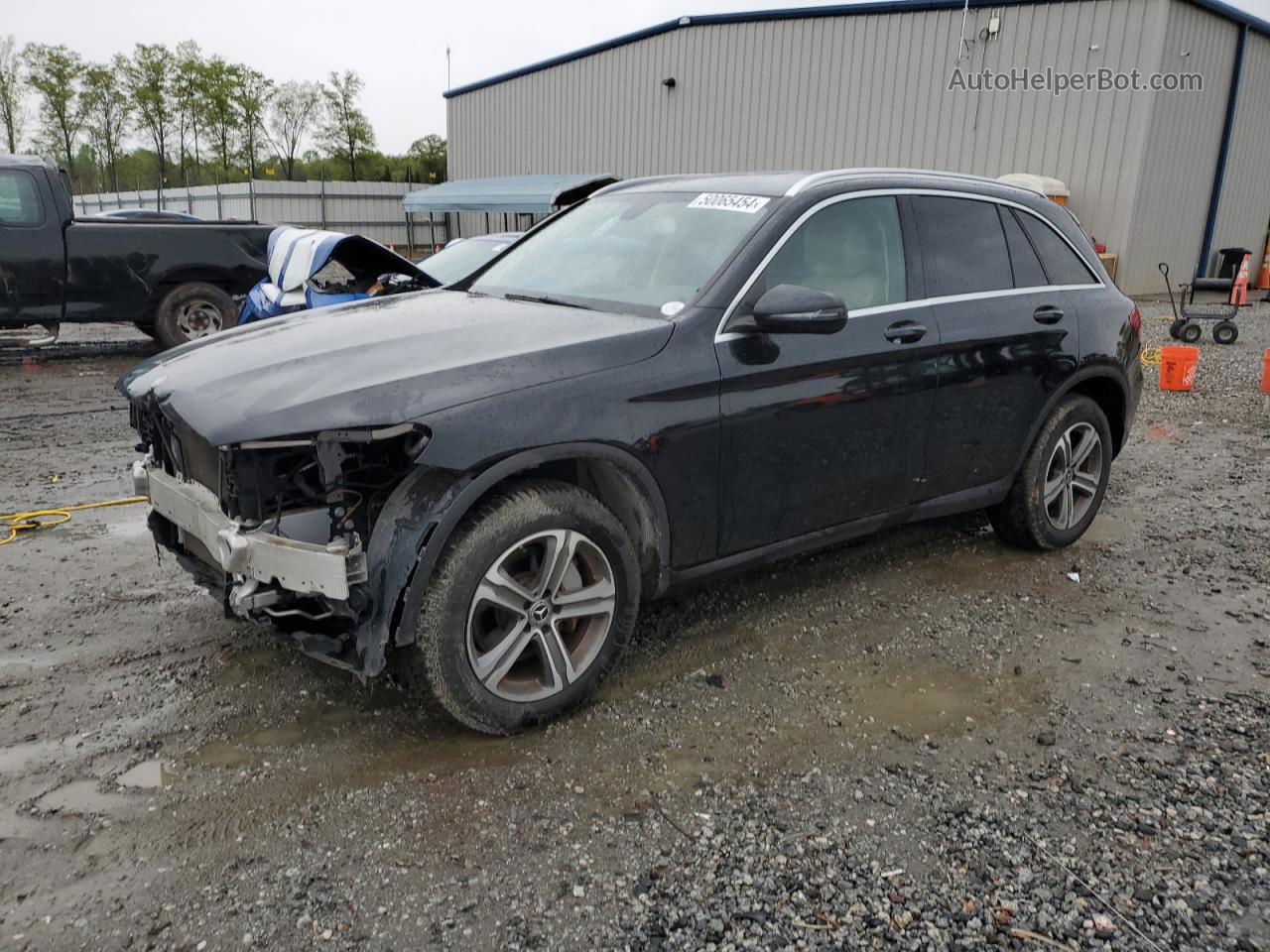 2019 Mercedes-benz Glc 300 Черный vin: WDC0G4JB9KF566297