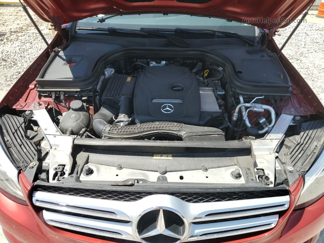 2019 Mercedes-benz Glc 300 Red vin: WDC0G4JB9KF576909