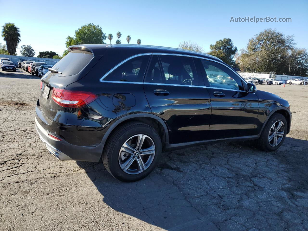 2019 Mercedes-benz Glc 300 Черный vin: WDC0G4JB9KF601761