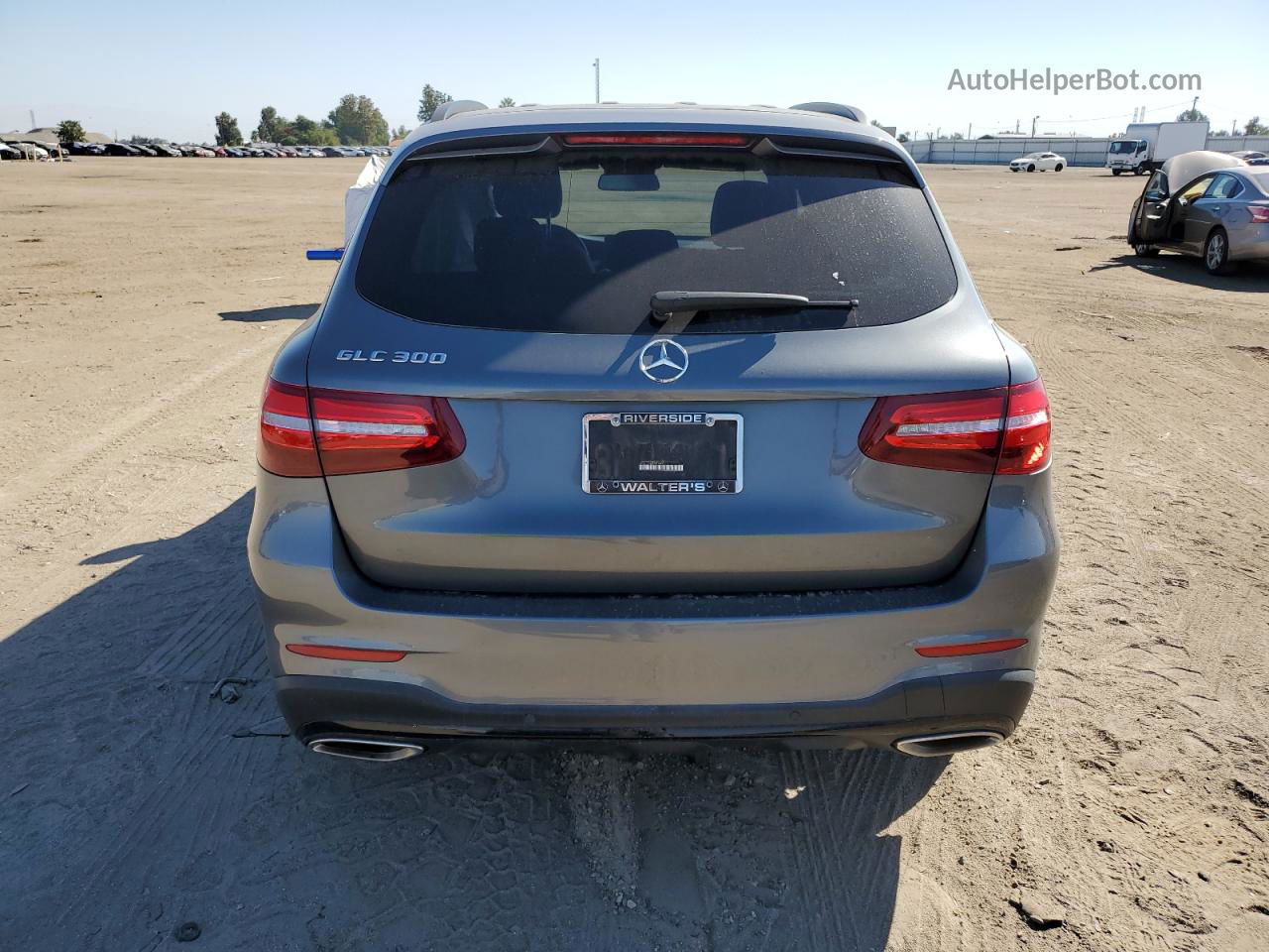 2019 Mercedes-benz Glc 300 Серый vin: WDC0G4JB9KF665525