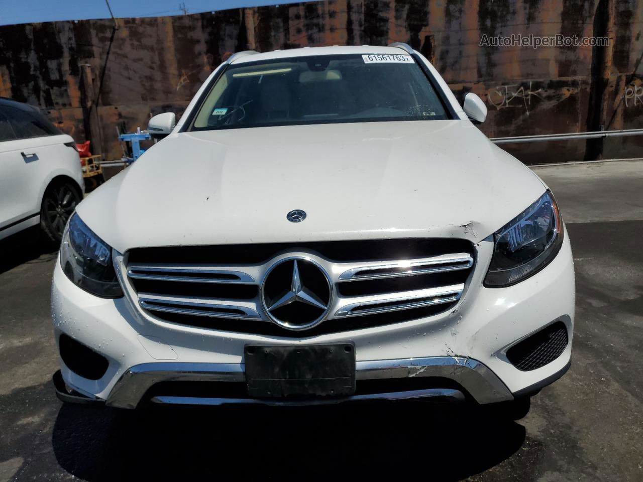 2019 Mercedes-benz Glc 300 Белый vin: WDC0G4JB9KV132077