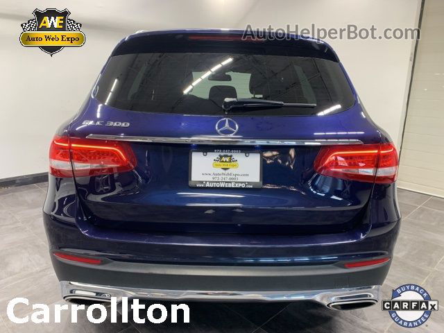 2019 Mercedes-benz Glc Glc 300 Синий vin: WDC0G4JB9KV134914